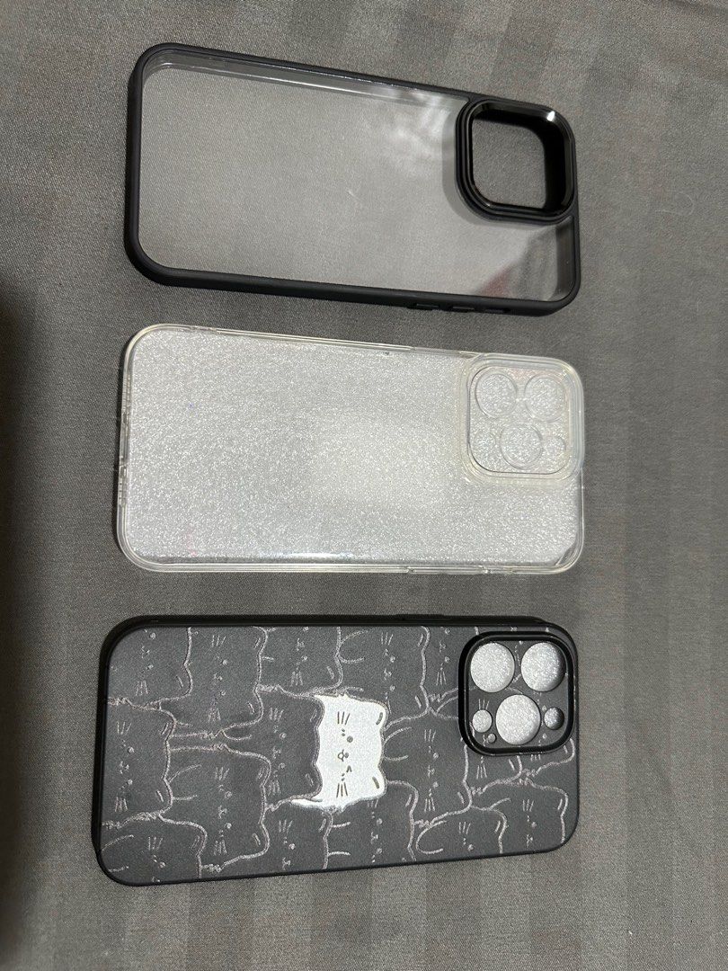 Iphone 14 pro max case (Category: Cases & Sleeves) located in Taguig. Submitted by triaa_ (Listing ID 1259857872, Image 1). Description: 200 each 500 all Brand new cases iphone 14 pro max Last price posted po premium cases.