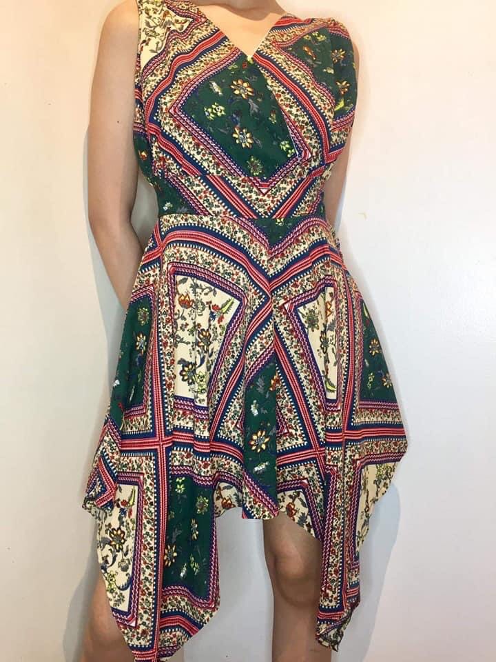 Irregular Patchwork Dress, Women's Fashion, Dresses & Sets, Dresses on ...