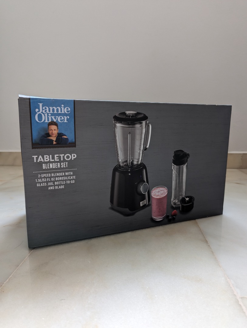 Jamie Oliver Table Top Blender Set, TV & Home Appliances, Kitchen