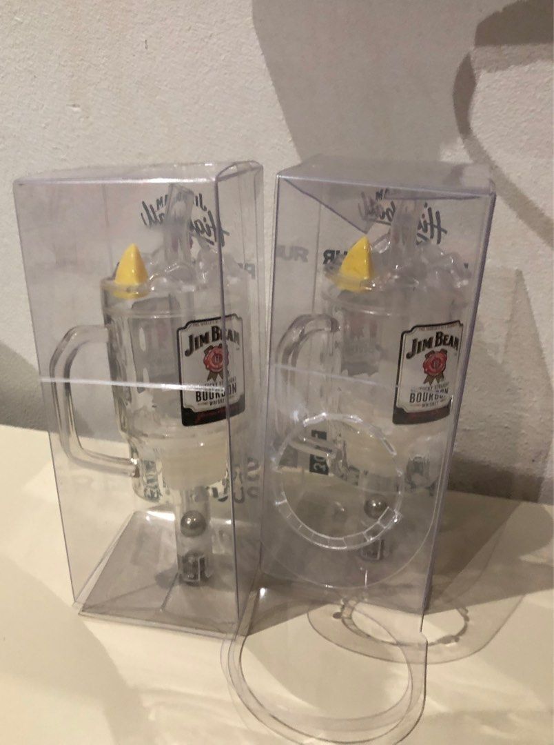 Jim Beam Speed Pourer (Category: Pitchers & Dispensers) located in Manila. Submitted by artsygunda (Listing ID 1259815206, Image 2). Description: Jim Beam High Ball Perfect Pourer Speed pourer Bnew. 2pcs available 299 each. Or take both for 500. Back to back logo design.