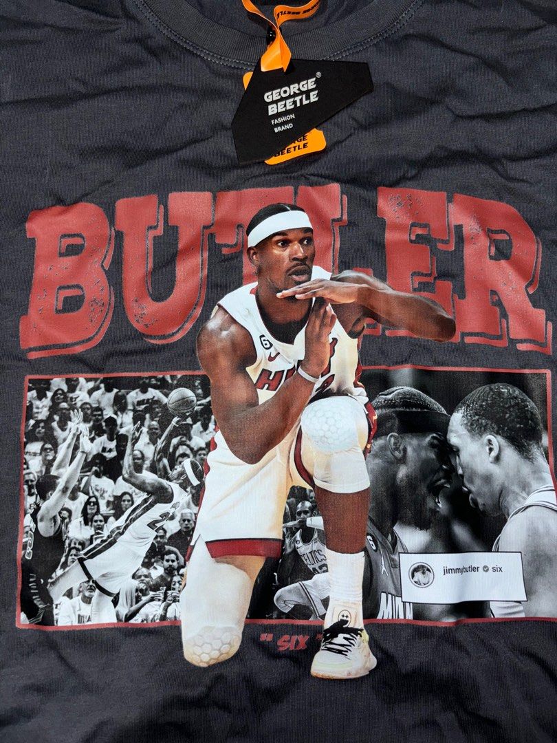 Jimmy Butler Miami Heat NBA Playoffs Vocano All Over Print Shirt - Mugteeco