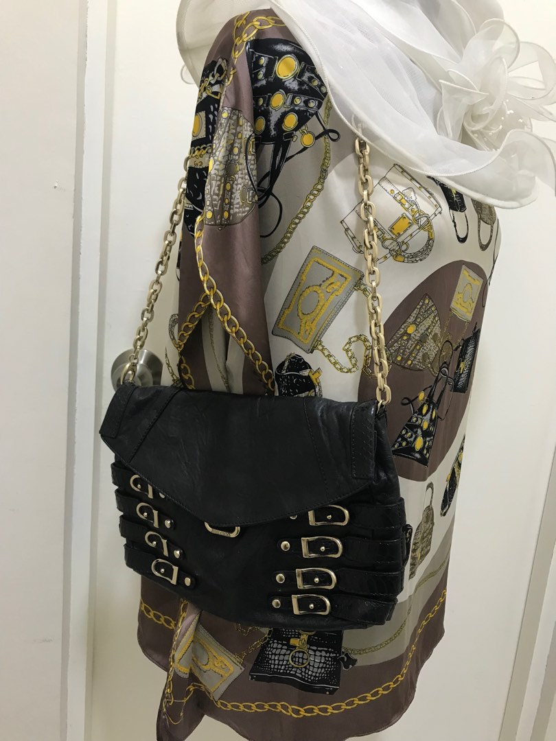 Jimmy Choo Chain Bag, Luxury, Bags & Wallets on Carousell