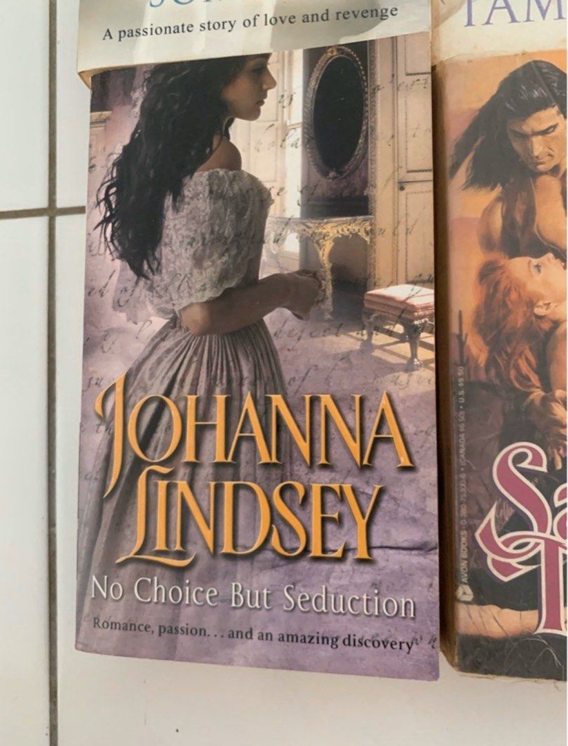 Johanna Lindsey Novel Collections 4 romance books in 1 set (RM10 each
