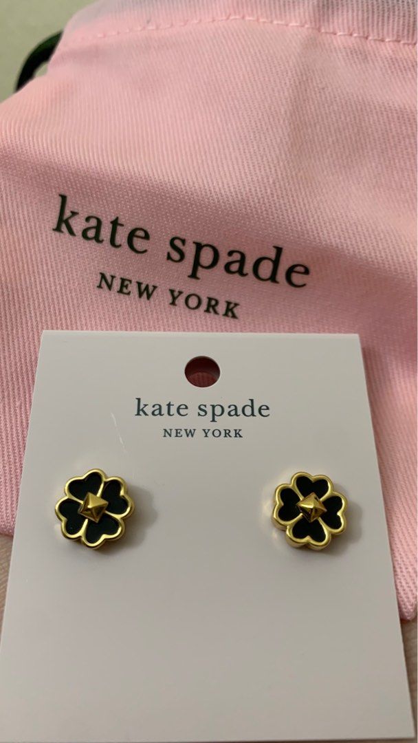 Kate spade store flower ear pins