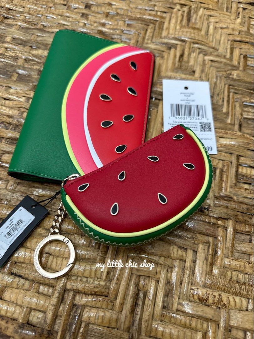 Kate spade watermelon coin purse sales