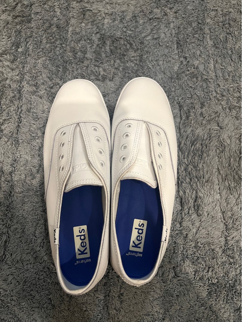 Keds white shoes no hot sale lace