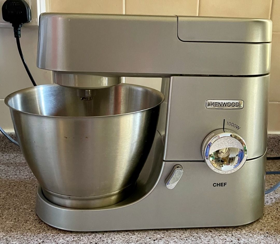 Kenwood chef food 2024 mixer silver kvc3100s