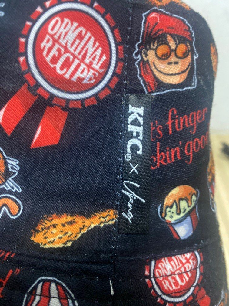 Kfc bucket hat x ujang, Men's Fashion, Watches & Accessories, Cap