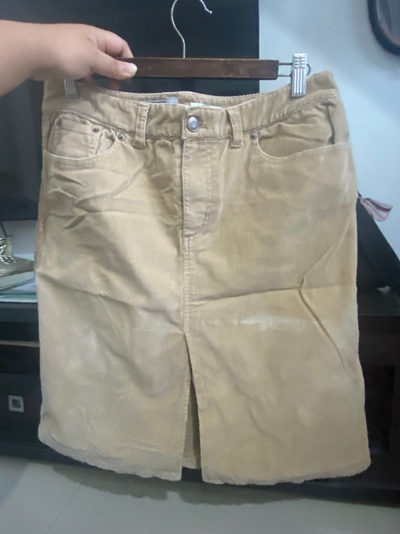 Old navy long khaki skirts top