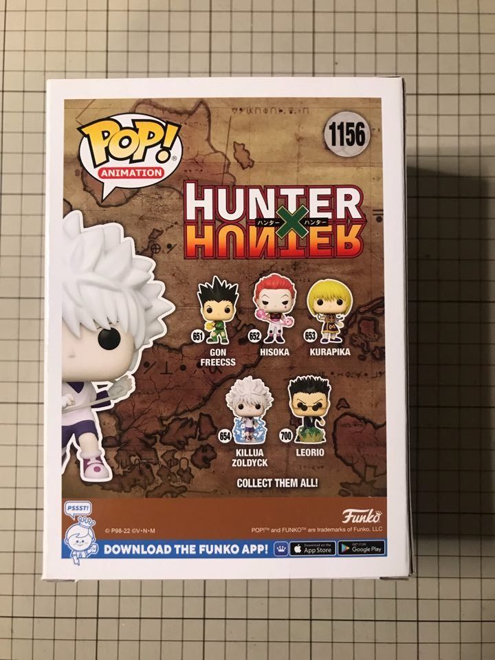 Killua Zoldyck 1156 Box Lunch Exclusive Funko Pop Animation Hunter x Hunter, Hobbies & Toys
