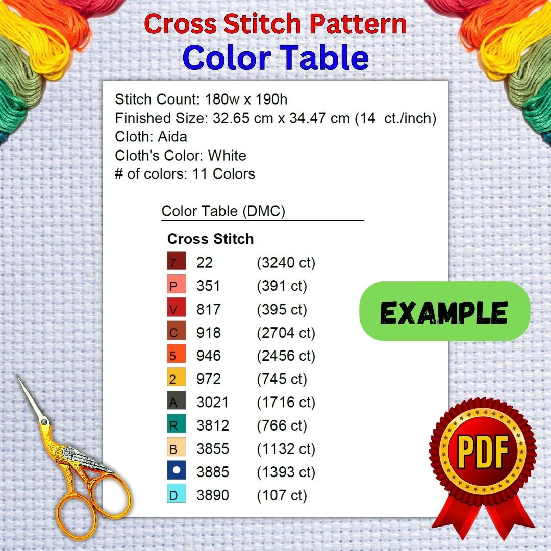 Kitty APEX cross stitch pattern PDF file, Furniture & Home Living, Home ...