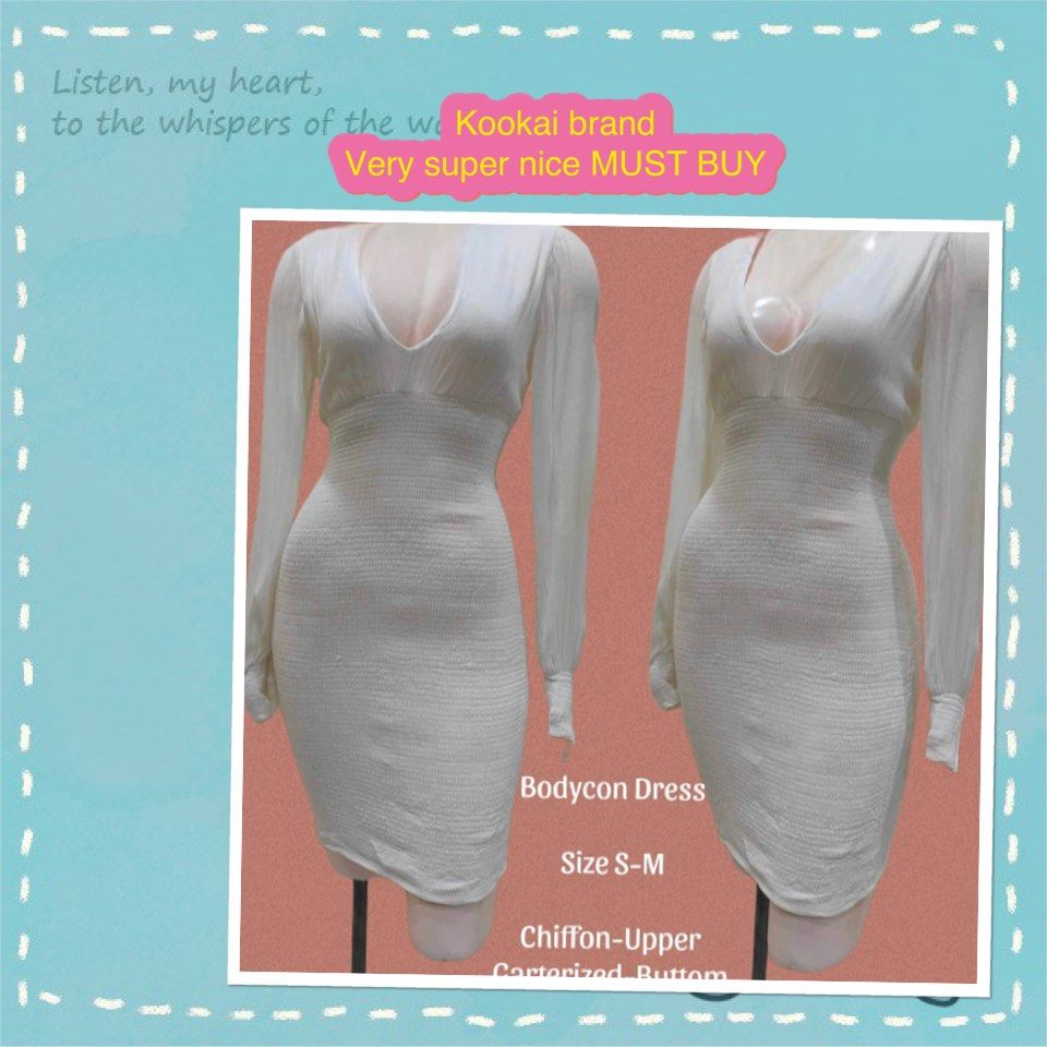 Kookai bodycon top