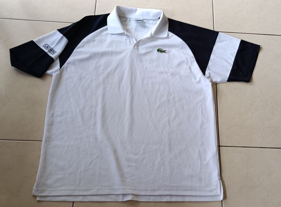 Lacoste mens dri fit poloshirt Men s Fashion Tops Sets