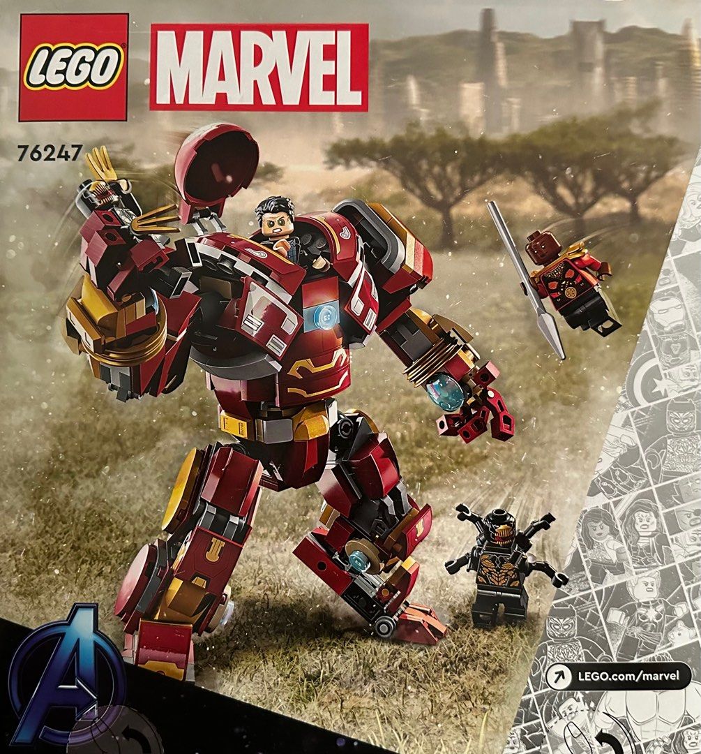 LEGO 76247 Infinity Saga The Hulkbuster The Battle of Wakanda, Hobbies ...