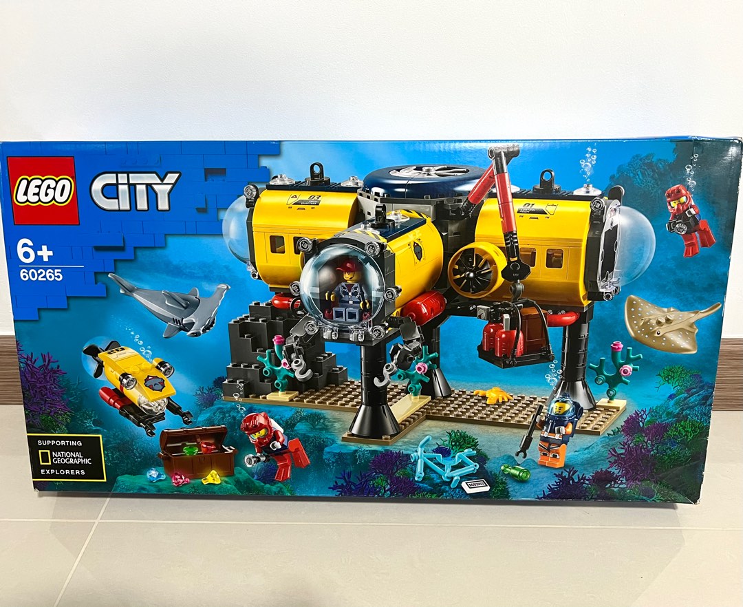 Lego City Ocean Explorer Base Discontinued Set Hobbies Toys