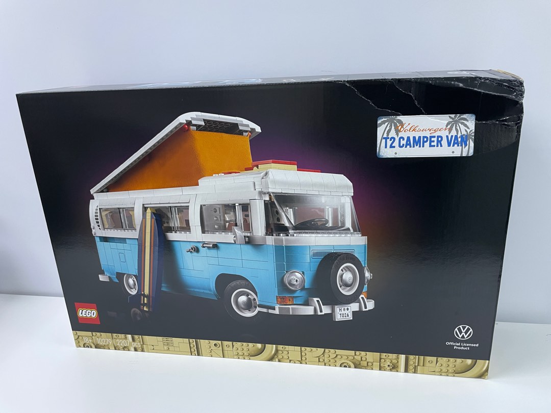 Lego 10279 VW T2 Camper Van, 興趣及遊戲, 玩具& 遊戲類- Carousell