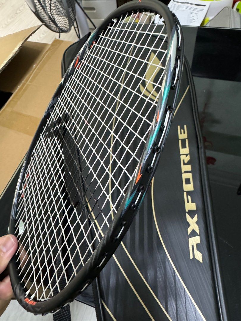 Lining Axforce 70 4UG5, Sports Equipment, Sports & Games, Racket & Ball ...
