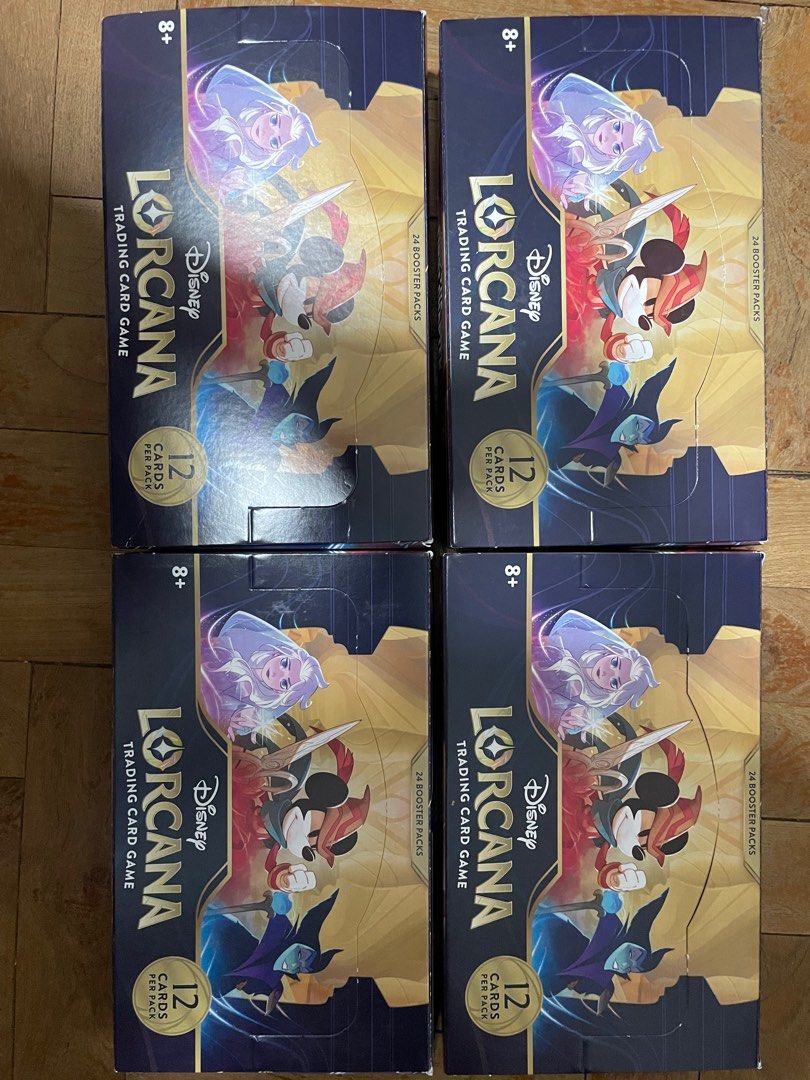 lorcana booster box in stock Disney Lorcana TCG Reign of Jafar Booster Booster Box English – TCG Corner