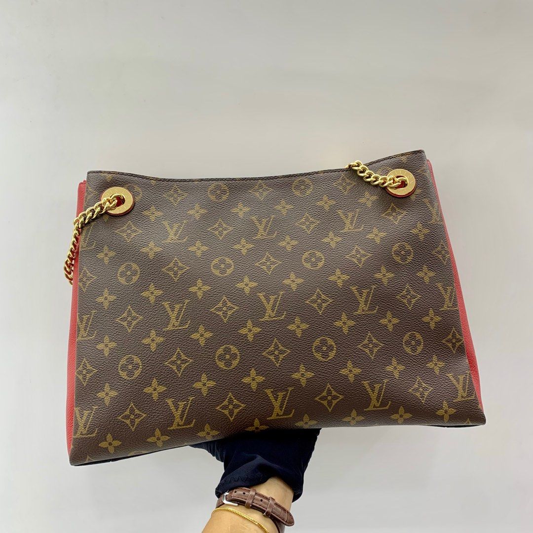 Lv shoulder full leather, Luxury, Bags & Wallets on Carousell