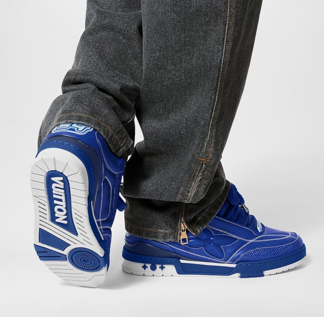 Louis Vuitton LV Skate Sneaker, Grey, 6.5
