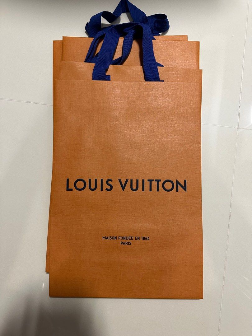 LV Louis Vuitton Gift carrier paper bag 48 X 39 X 12 cm (WxHxD)