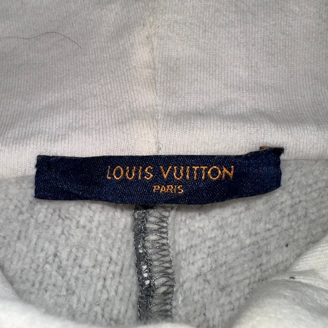 Louis Vuitton Virgil Louis Vuitton Circle Cut Monogram Hoodie