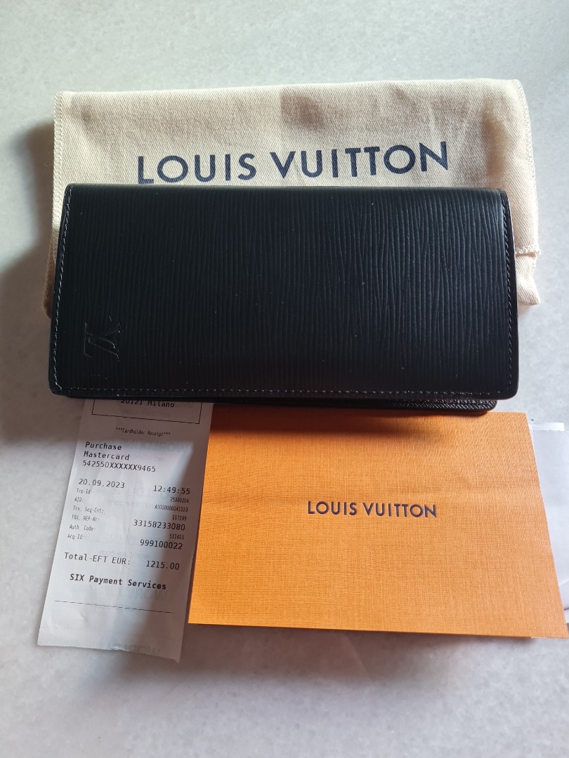 LV Louis Vuitton Mirror Slender Wallet, Luxury, Bags & Wallets on Carousell