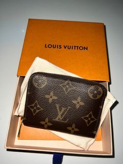 Louis Vuitton N63076 ZIPPY COIN PURSE VERTICAL Damier 4.3 x 3.3 x