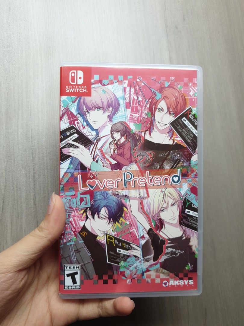 Lover Pretend Otome Nintendo Switch Game Video Gaming Video Games
