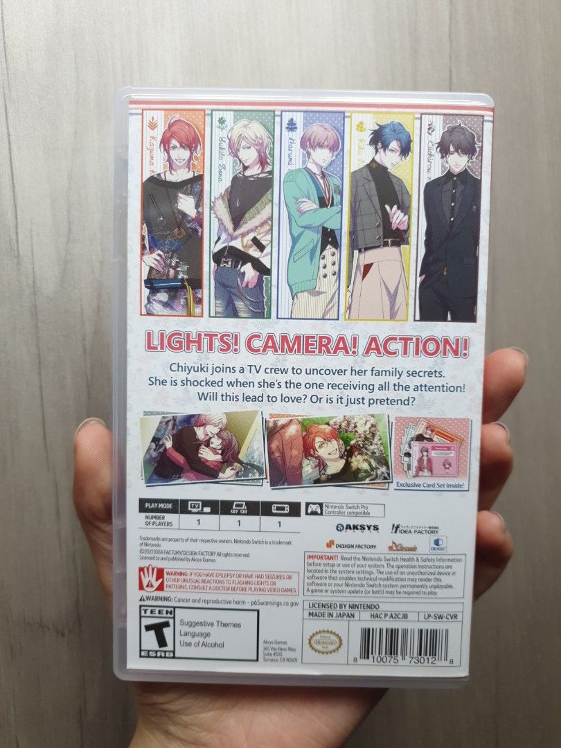 Lover Pretend Otome Nintendo Switch Game Video Gaming Video Games