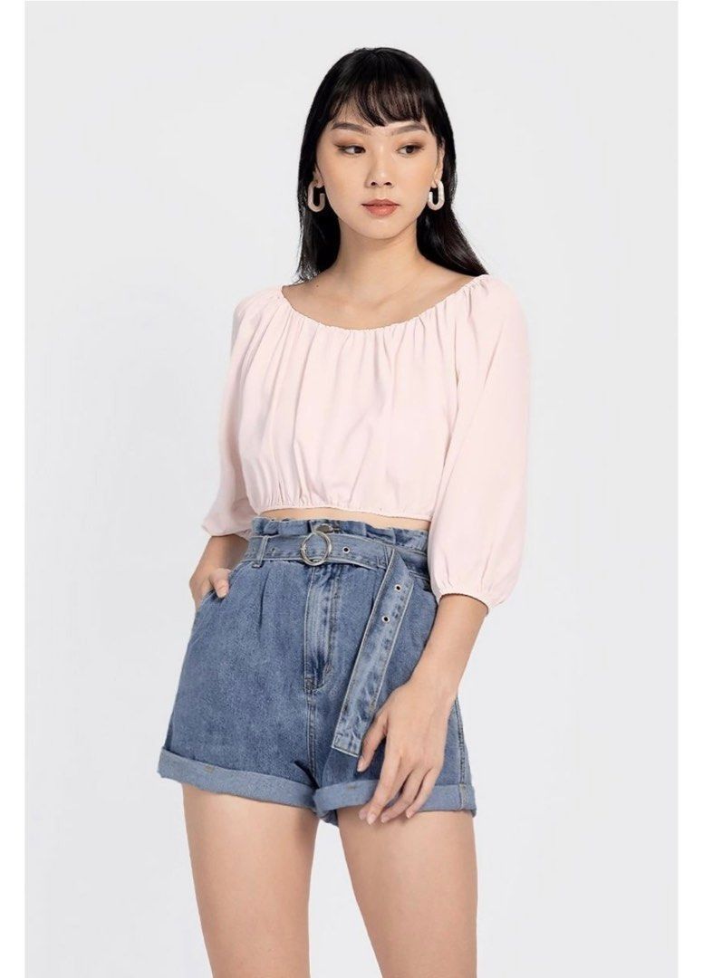 Very denim hot sale shorts
