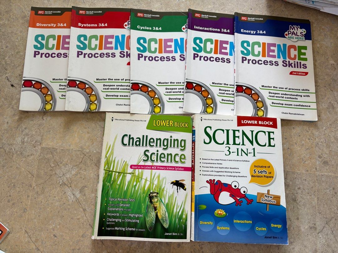 Ink Block Science Lower Block Science for Primary 3 and 4, Hobbies & Toys, Books ...