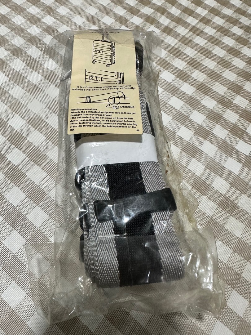 Luggage belt Muji, Hobbies & Toys, Travel, Luggage on Carousell
