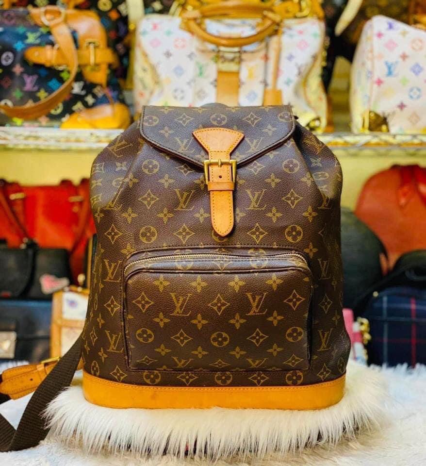 Louis Vuitton Montsouris GM size, Luxury, Bags & Wallets on Carousell