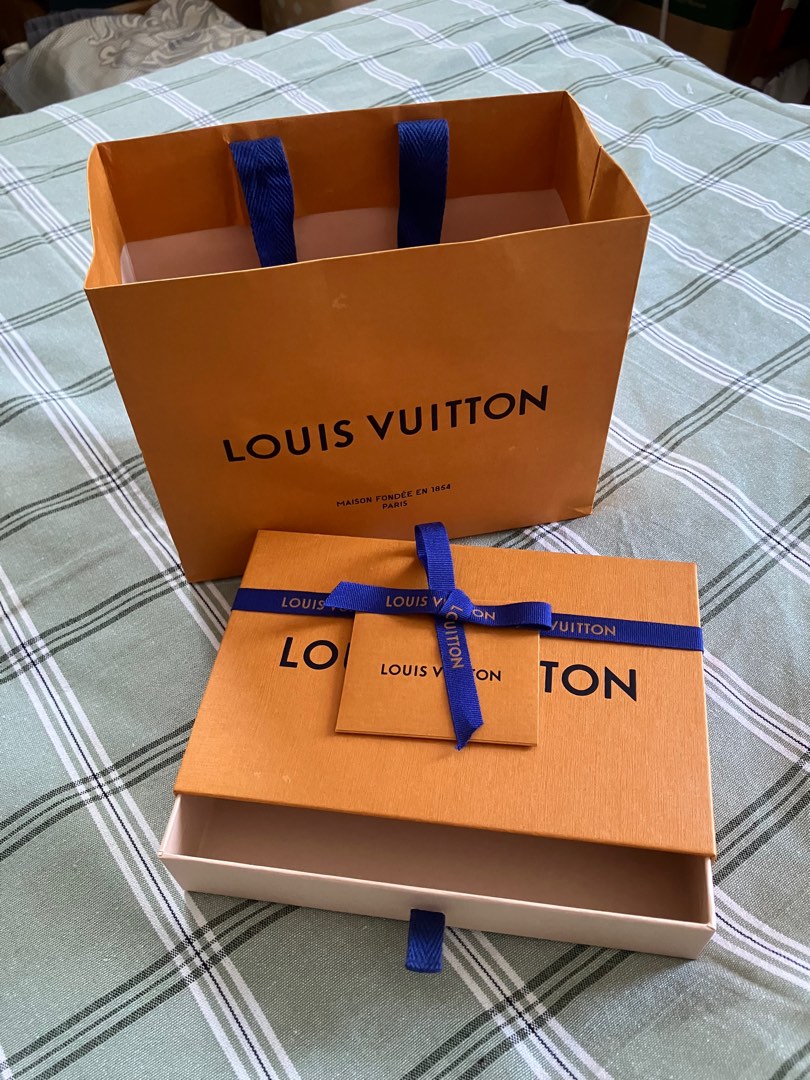 LV original gift box and paper bag