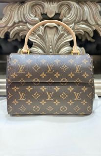 L.Vuitton Cluny Mini monogram, Fesyen Wanita, Tas & Dompet di