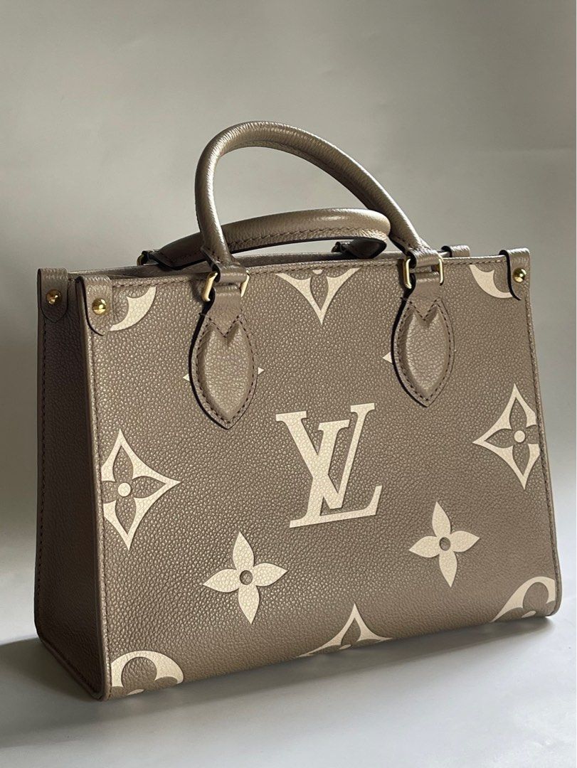 Europe! Brand New Louis Vuitton PM Bicolor Nude/Beige Complete, Luxury, Bags  & Wallets on Carousell