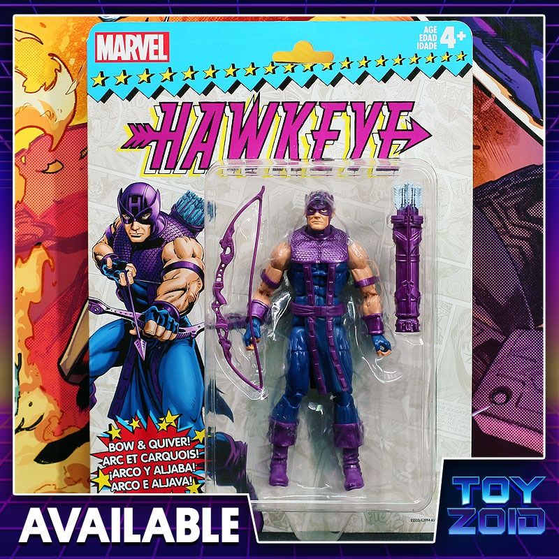 Marvel legends best sale hawkeye vintage