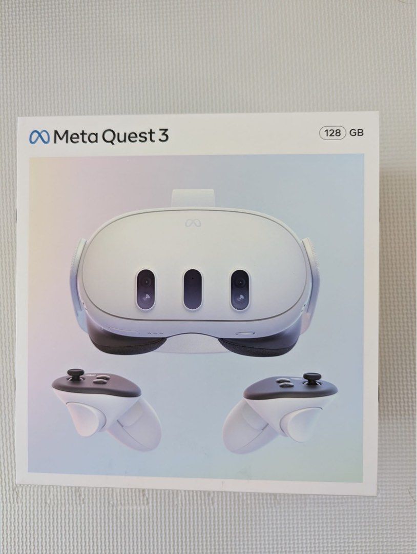 Meta Quest 3 日本版在官網訂的現貨, 興趣及遊戲, 玩具& 遊戲類- Carousell