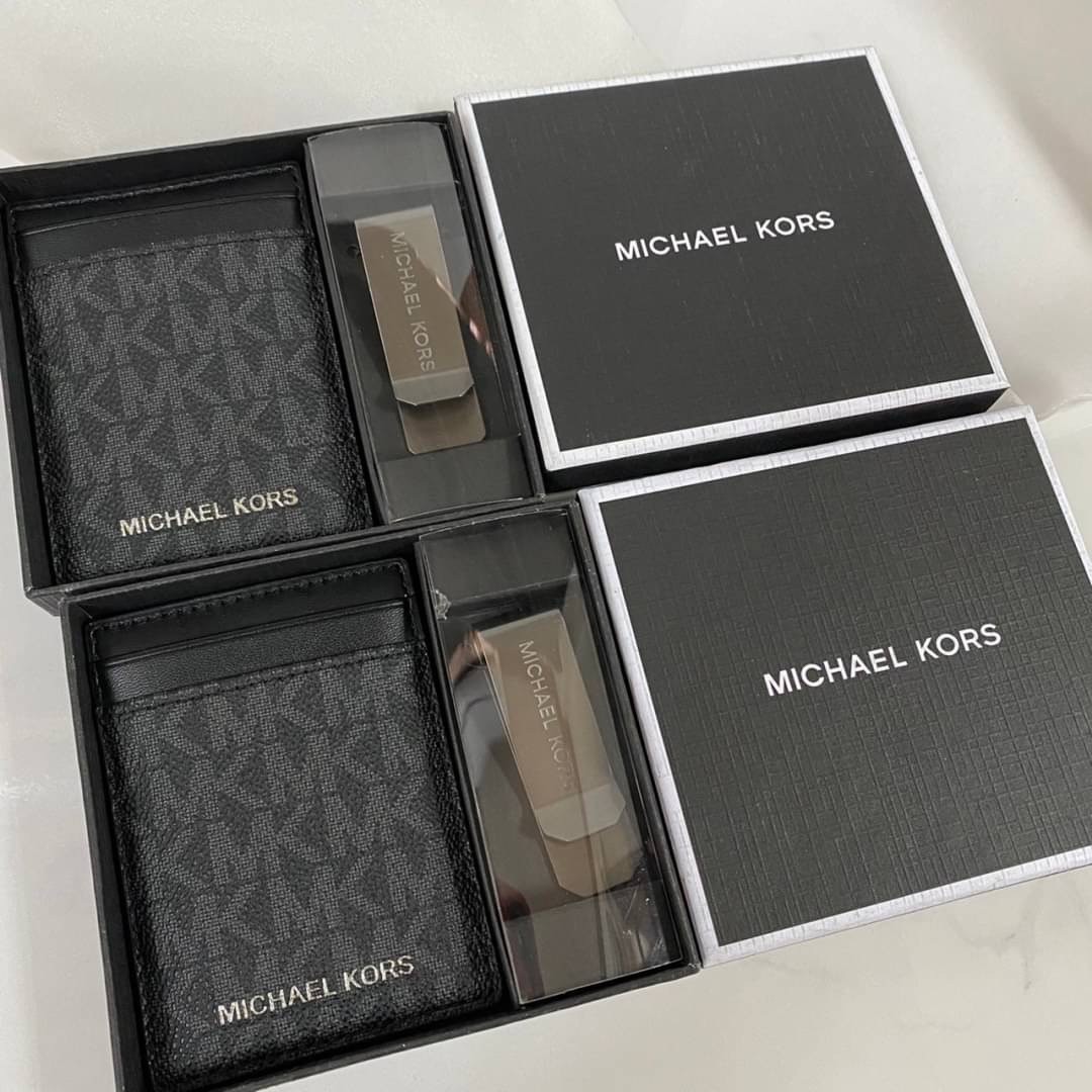 Michael Kors Money Clip, Men's Fashion, Watches & Accessories, Wallets ...