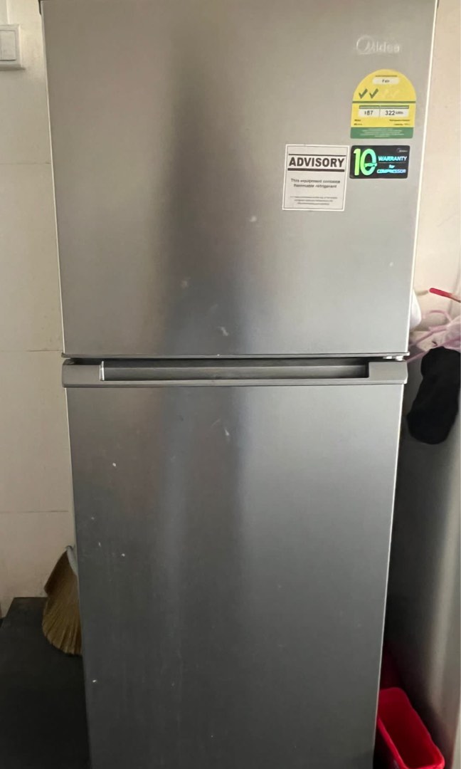 Midea Two Door Fridge, TV & Home Appliances, Kitchen Appliances