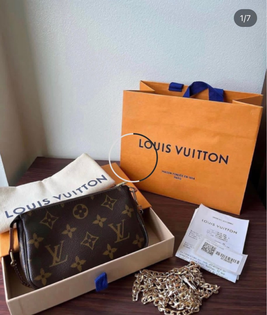mini pochette kili, Luxury, Bags & Wallets on Carousell
