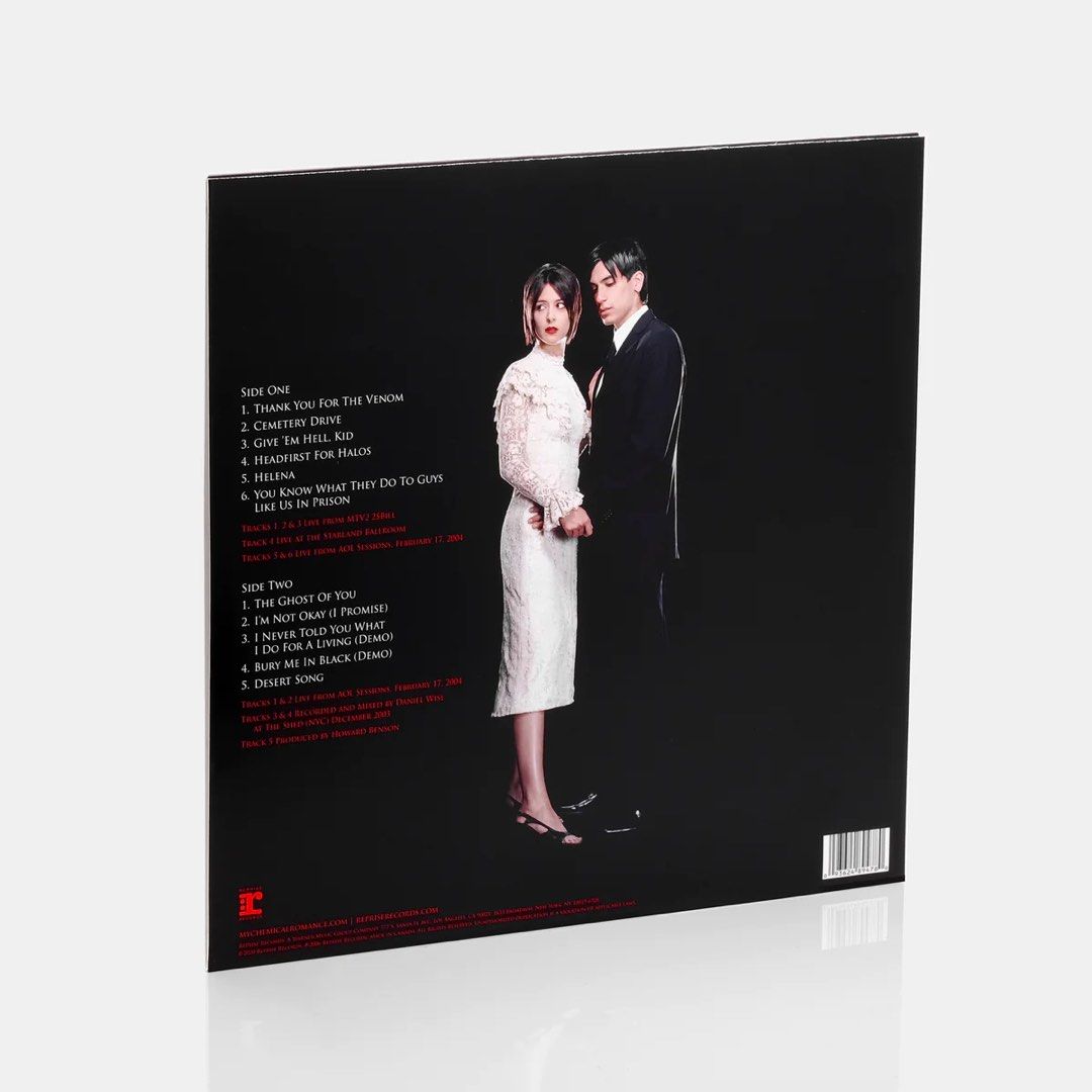 My Chemical Romance - Life on the Murder Scene Limited Edition Clear ...