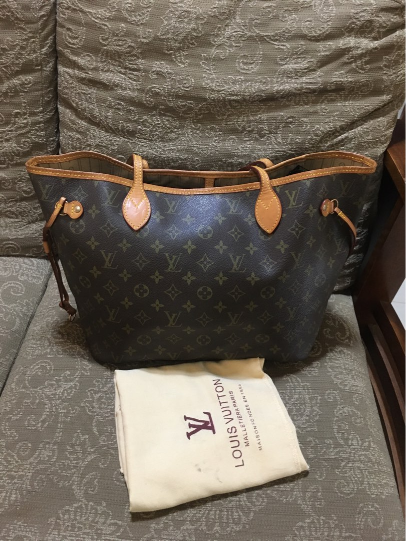 How To Clean Louis Vuitton Bag In 5 Minutes! (NEVERFULL HANDBAG