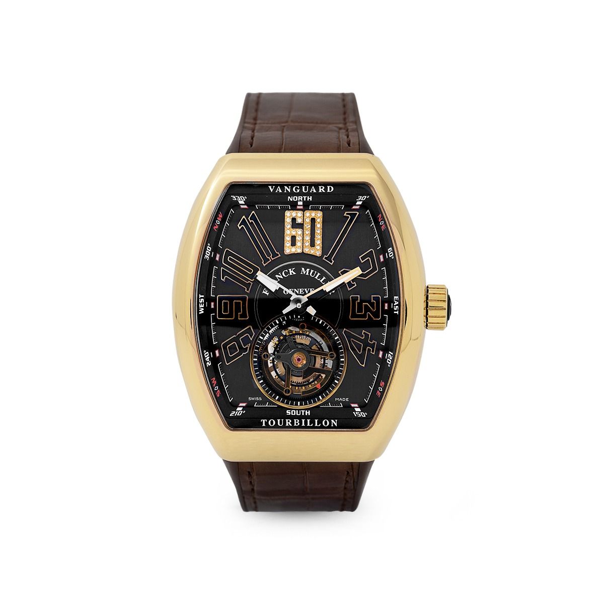 New Franck Muller Vanguard V45 Tourbillon 5N.NR Luxury Watches