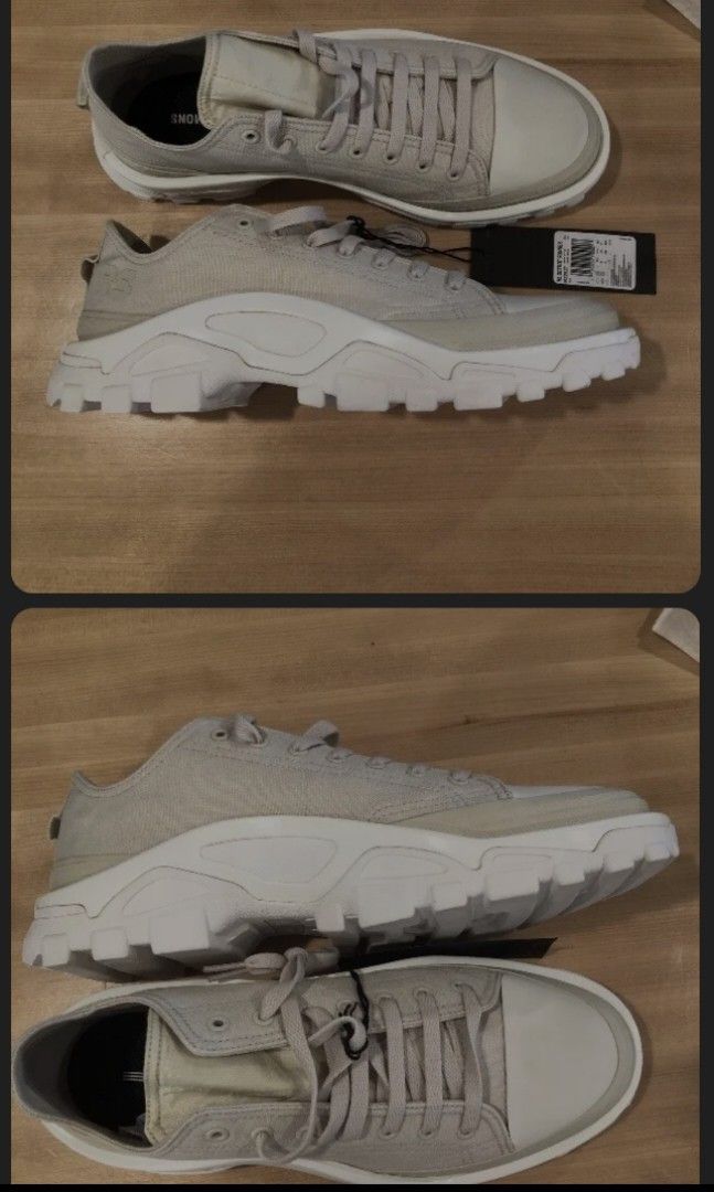 NEW Raf Simons Detroit Runner Talc White Men s Never Worn Designer Sneaker