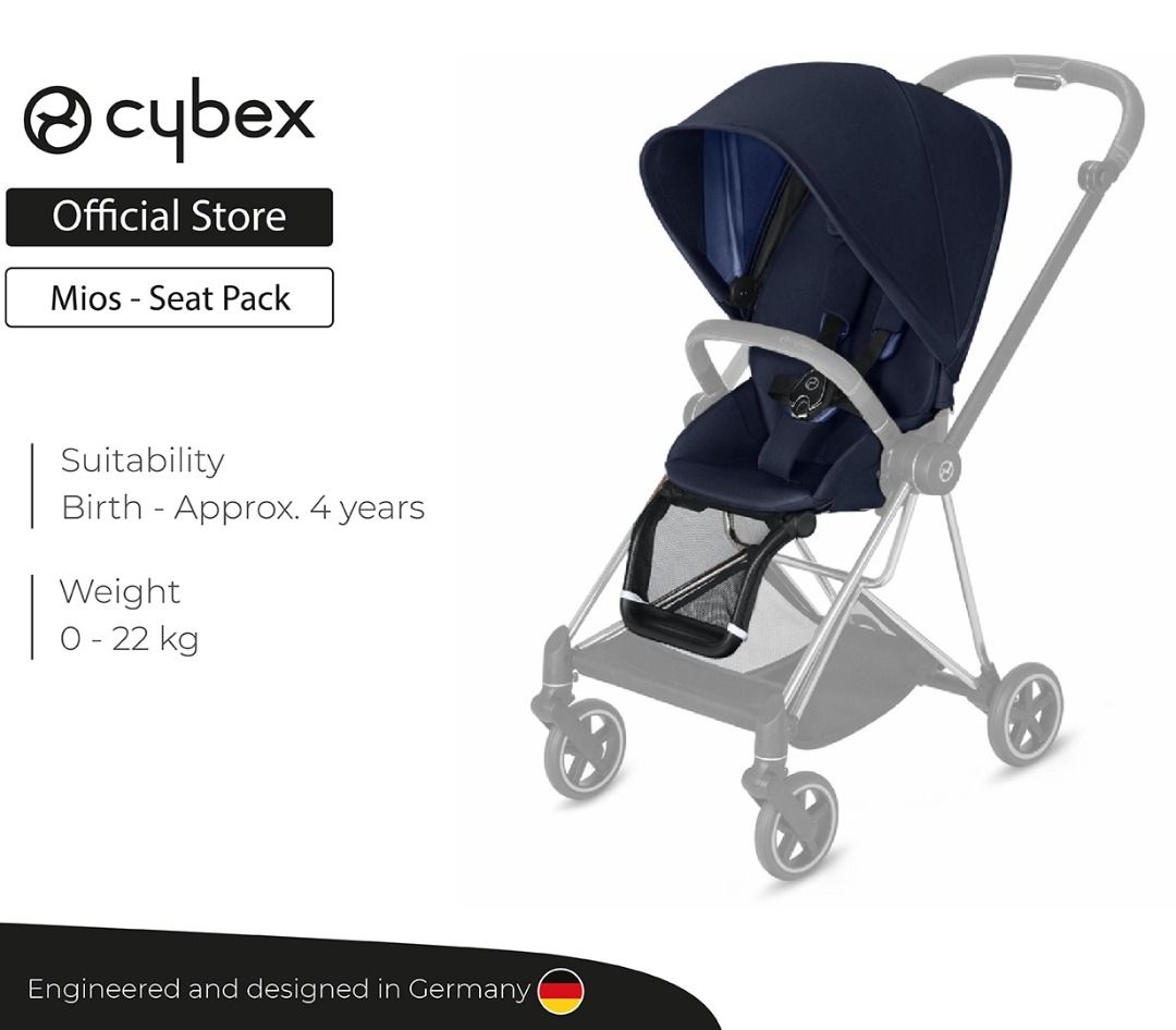 Cybex mios deals indigo blue
