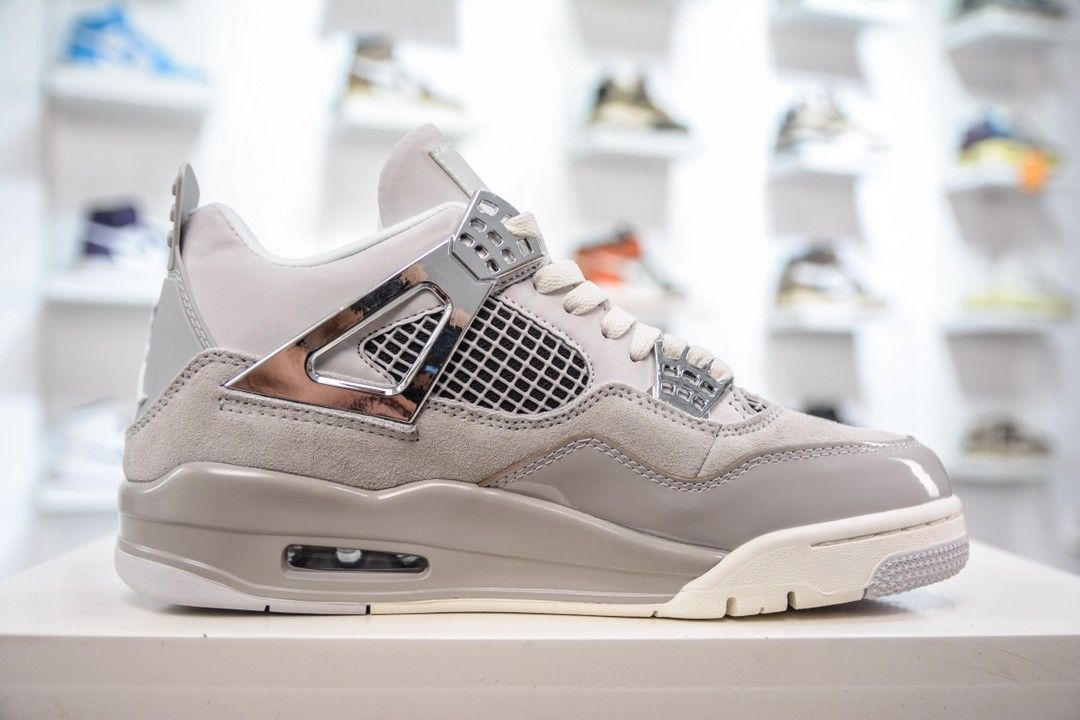 Nike air jordan sales iv light bone