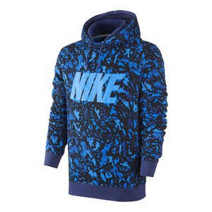 Nike blue deals camouflage hoodie