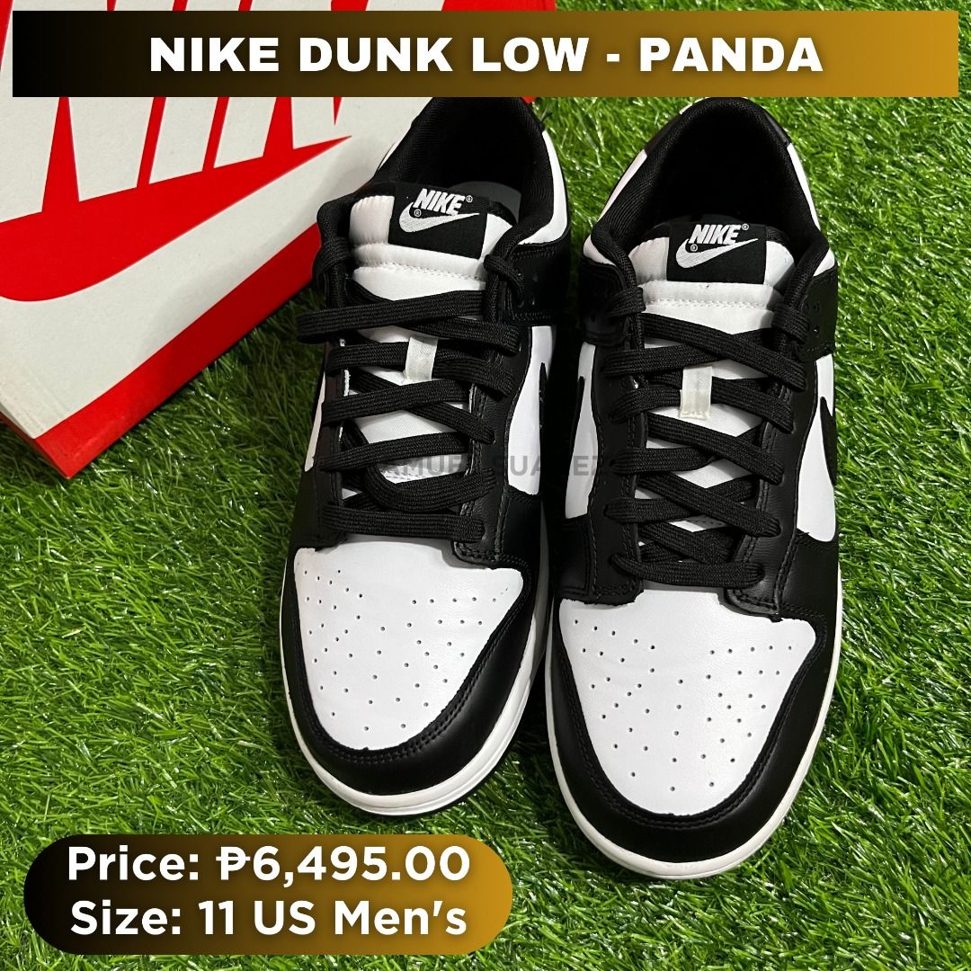 NIKE DUNK LOW - PANDA, Men's Fashion, Footwear, Sneakers on Carousell